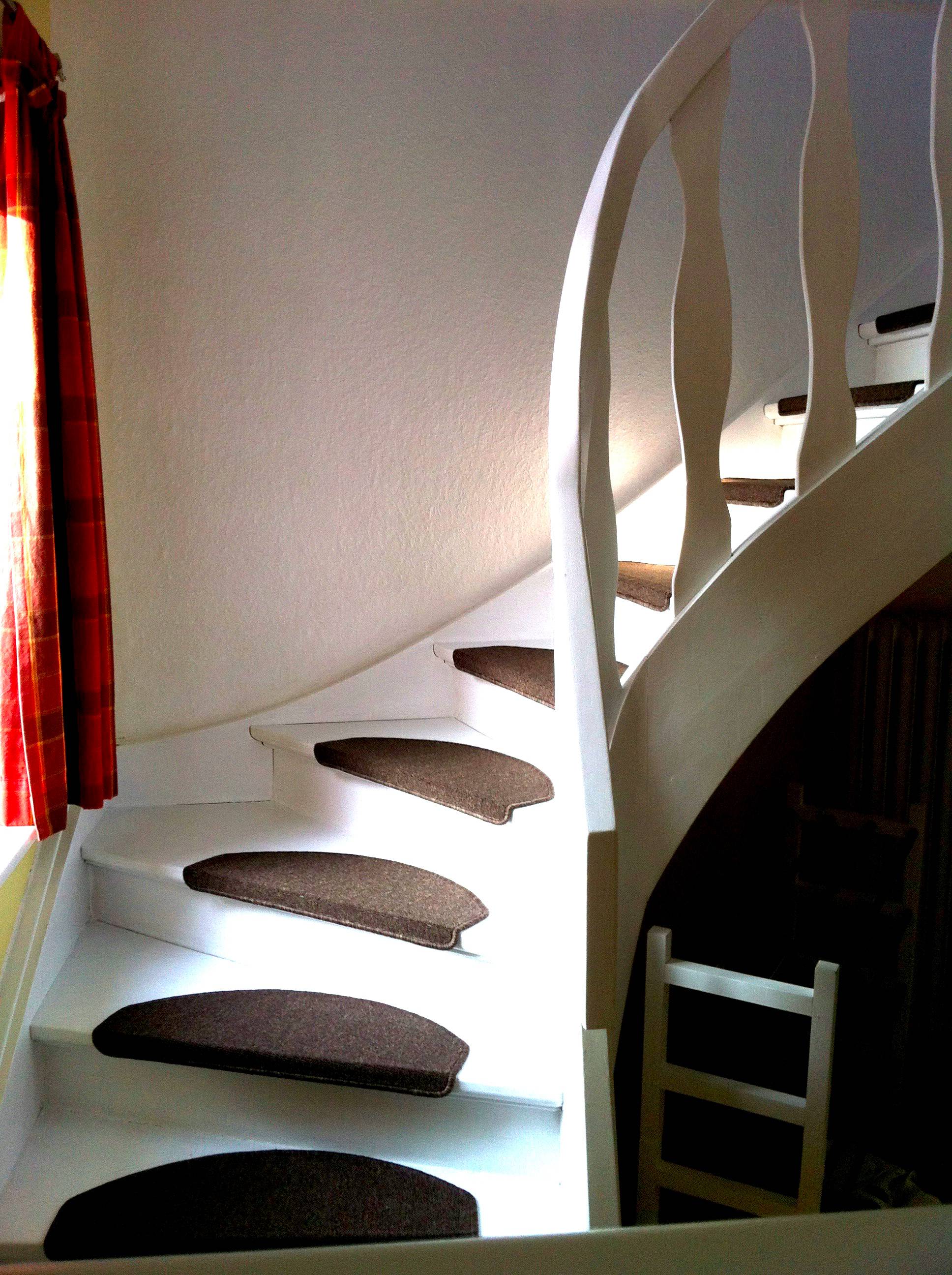 Restaurierte Treppe